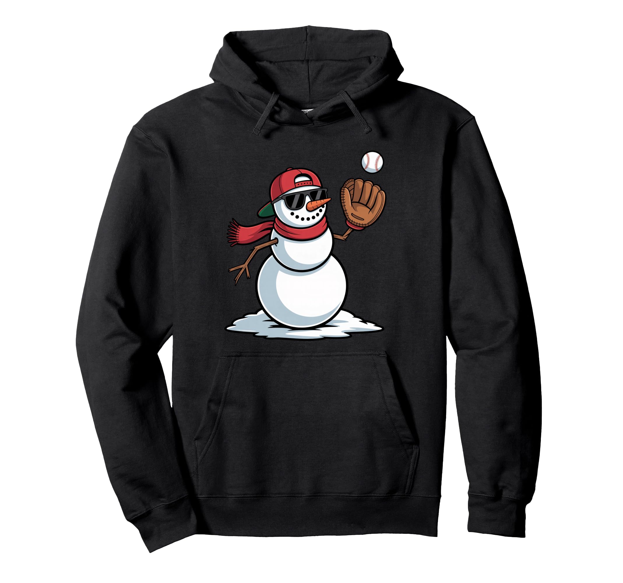 Family Matching Pajamas Baseball Playing Hoodie - Graphic Print Unisex - T-Shirt, Sweatshirt, Hoodie