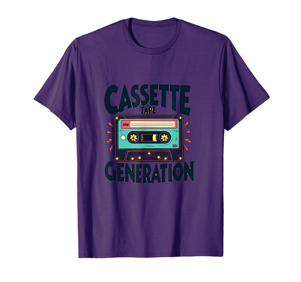 1985 Cassette Tape Generation T-Shirt - Minimalist Print Men Women - T-Shirt, Sweatshirt, Hoodie