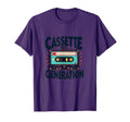 1985 Cassette Tape Generation T-Shirt - Minimalist Print Men Women - T-Shirt, Sweatshirt, Hoodie