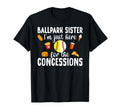 Ballpark Sister Funny Softball T-Shirt - Streetwear Style Men Women - T-Shirt, Sweatshirt, Hoodie