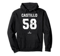 Luis Castillo 58 Mlbpa Cincinnati Hoodie - Unique Graphic for Adults - T-Shirt, Sweatshirt, Hoodie