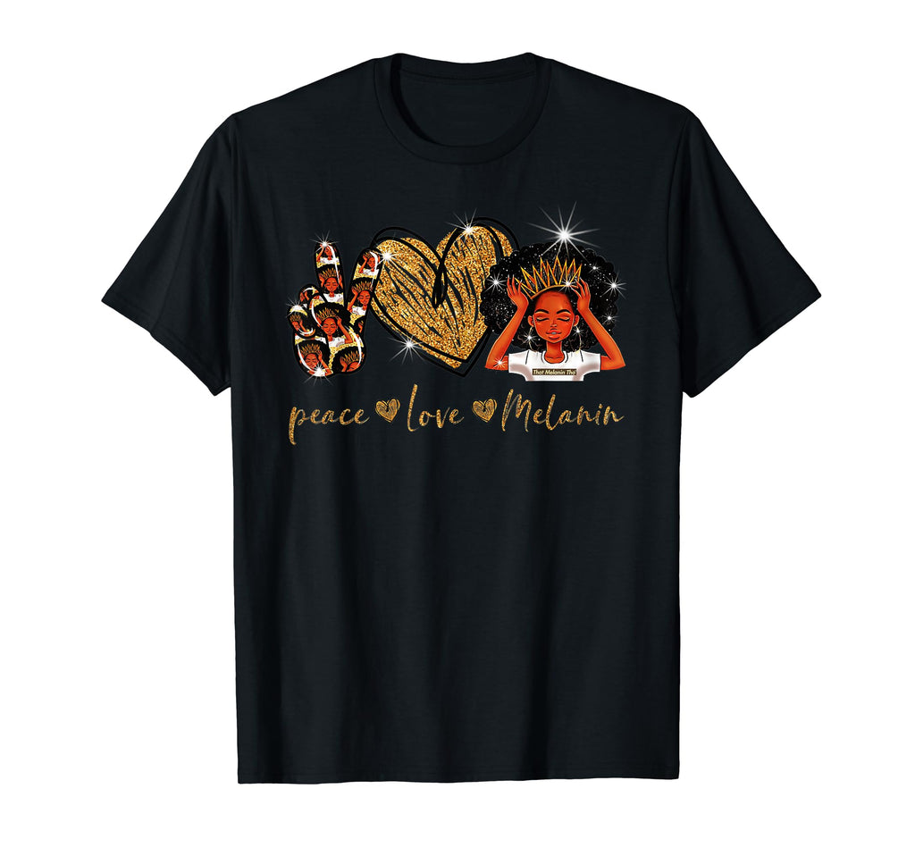 Love My Melanin Black Owned Business T-Shirt - Trendy Graphic for Adults - T-Shirt, Sweatshirt, Hoodie