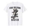 Raccoon And Scooter Feral T-Shirt - Casual Everyday Wear for Adults - T-Shirt, Sweatshirt, Hoodie