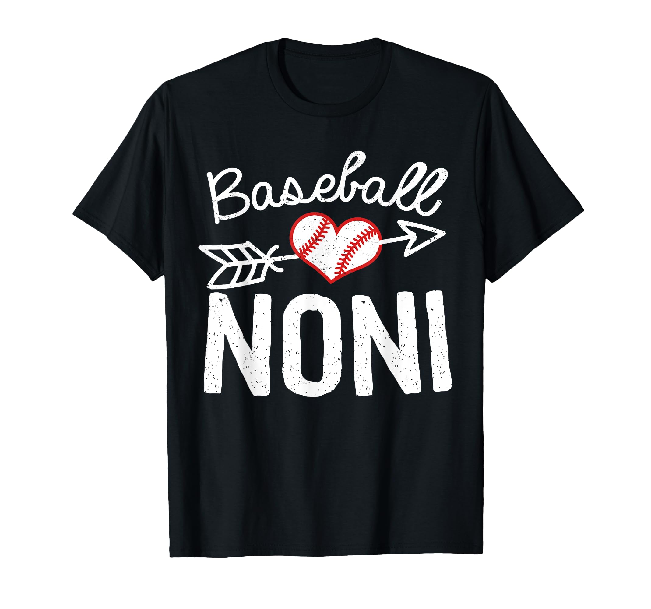 Baseball Noni Grandma T-Shirt - Custom Art Print Unisex - T-Shirt, Sweatshirt, Hoodie