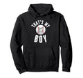 Thats My Baseball Jersey Number 27 Mom Dad Hoodie - Trendy Graphic Unisex - T-Shirt, Sweatshirt, Hoodie