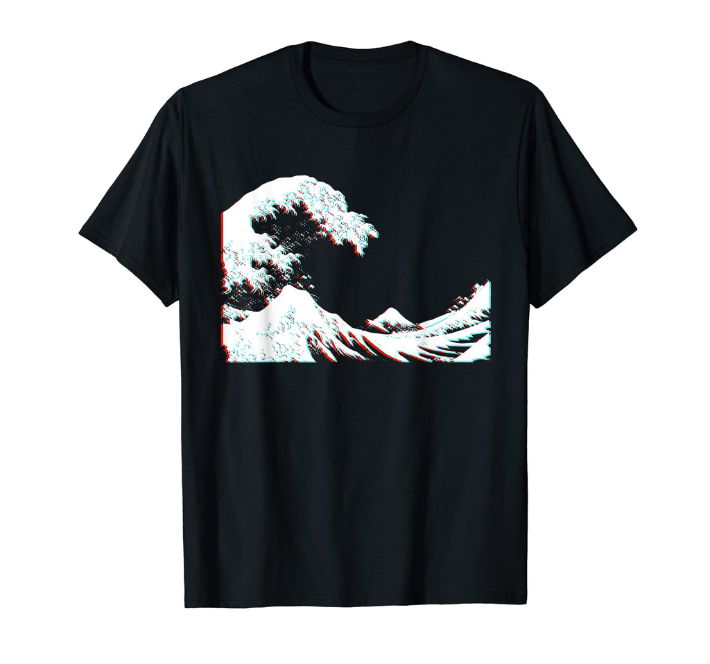Great Wave Off Kanagawa Art Aesthetic T-Shirt - Custom Art Print Unisex - T-Shirt, Sweatshirt, Hoodie
