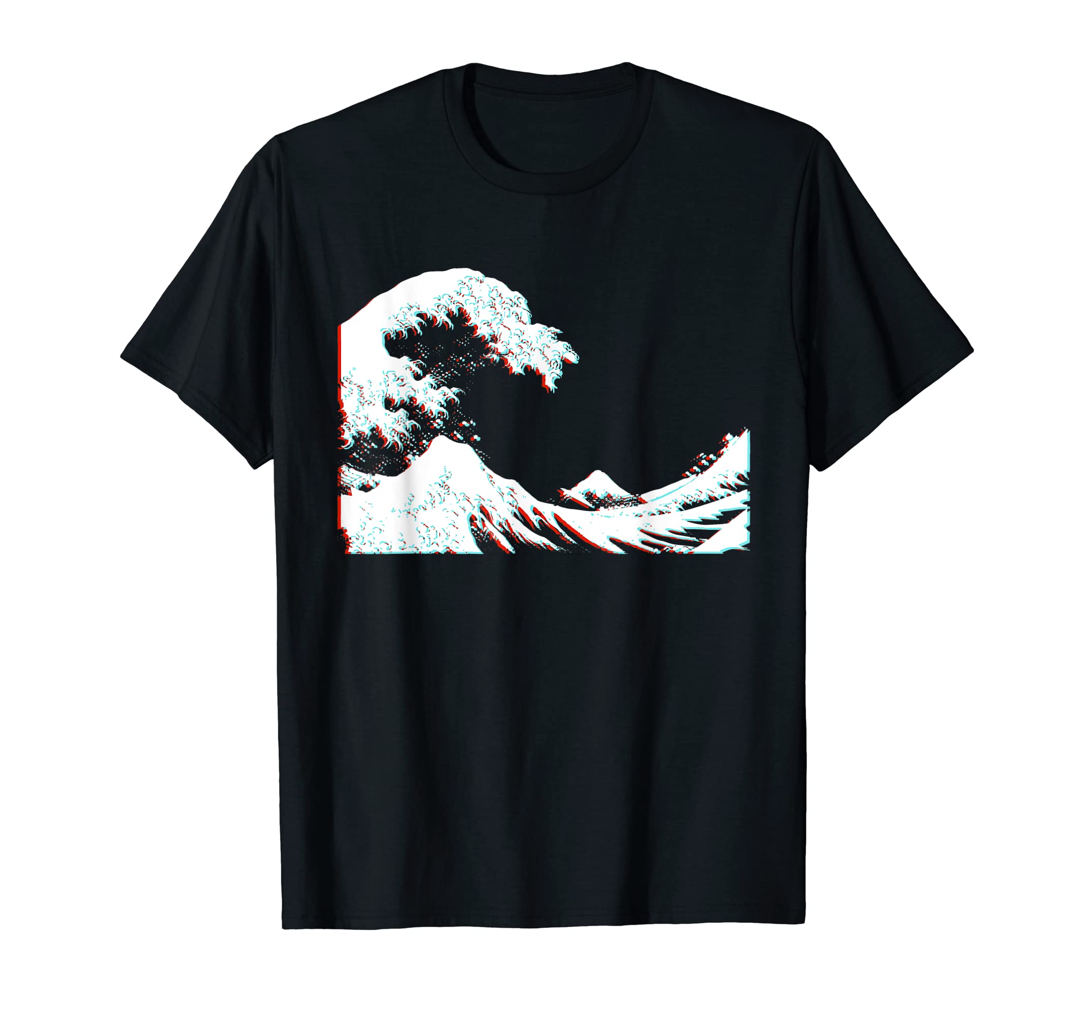 Great Wave Off Kanagawa Art Aesthetic T-Shirt - Custom Art Print Unisex - T-Shirt, Sweatshirt, Hoodie