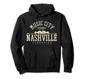 Nashville Tennessee Country Music City Hoodie - Fun Novelty Design Unisex - T-Shirt, Sweatshirt, Hoodie