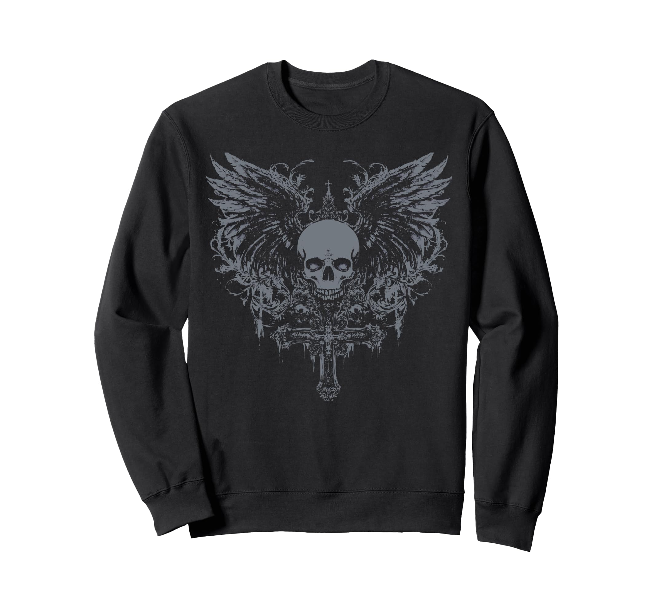 Emo Y2K Grunge Aesthetic Goth Alt Sweatshirt - Graphic Print Men Women - T-Shirt, Sweatshirt, Hoodie