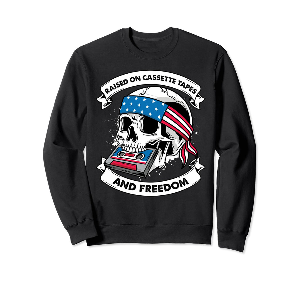Funny Gen X Generation X Cassette Sweatshirt - Aesthetic Graphic Unisex - T-Shirt, Sweatshirt, Hoodie