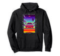 90S Synthwave Japanese Vaporwave Art Hoodie - Fun Novelty Design Men Women - T-Shirt, Sweatshirt, Hoodie
