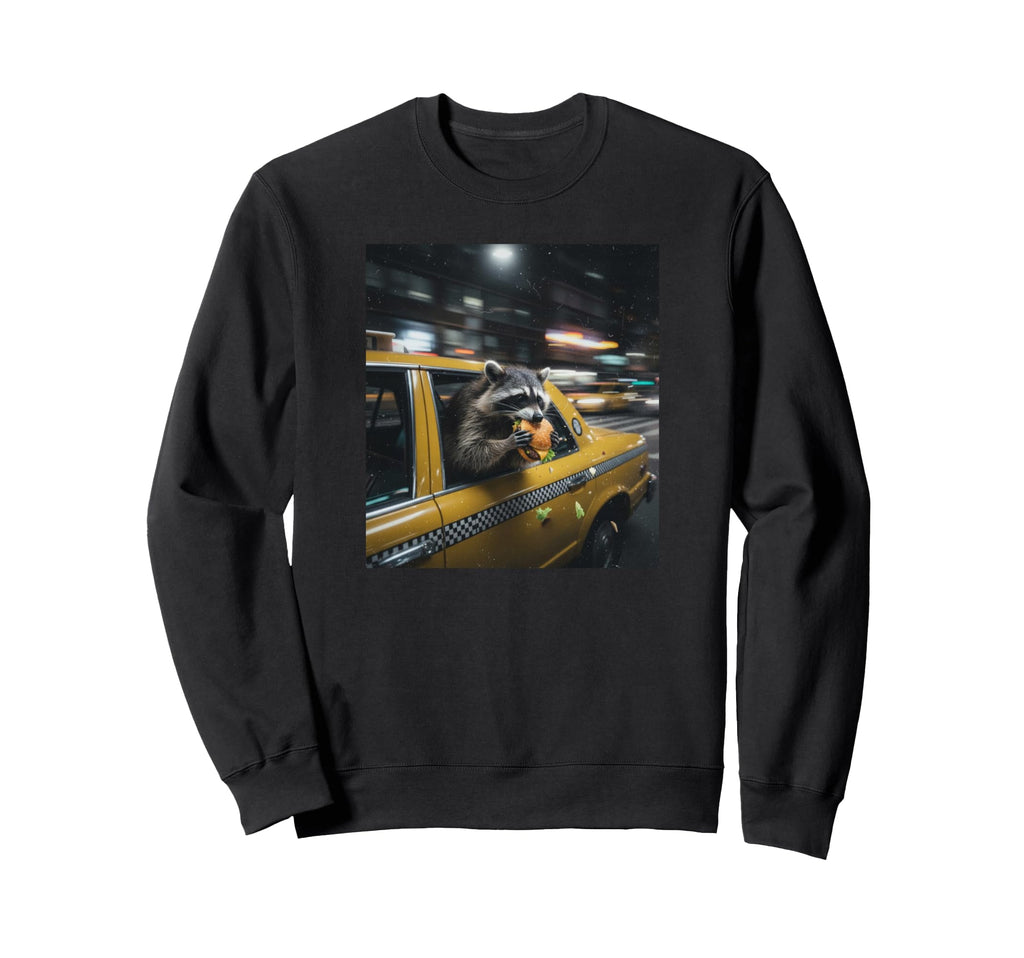 Late Night Dinner And Taxi Home Funny Sweatshirt - Graphic Print Men Women - T-Shirt, Sweatshirt, Hoodie