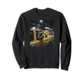 Late Night Dinner And Taxi Home Funny Sweatshirt - Graphic Print Men Women - T-Shirt, Sweatshirt, Hoodie
