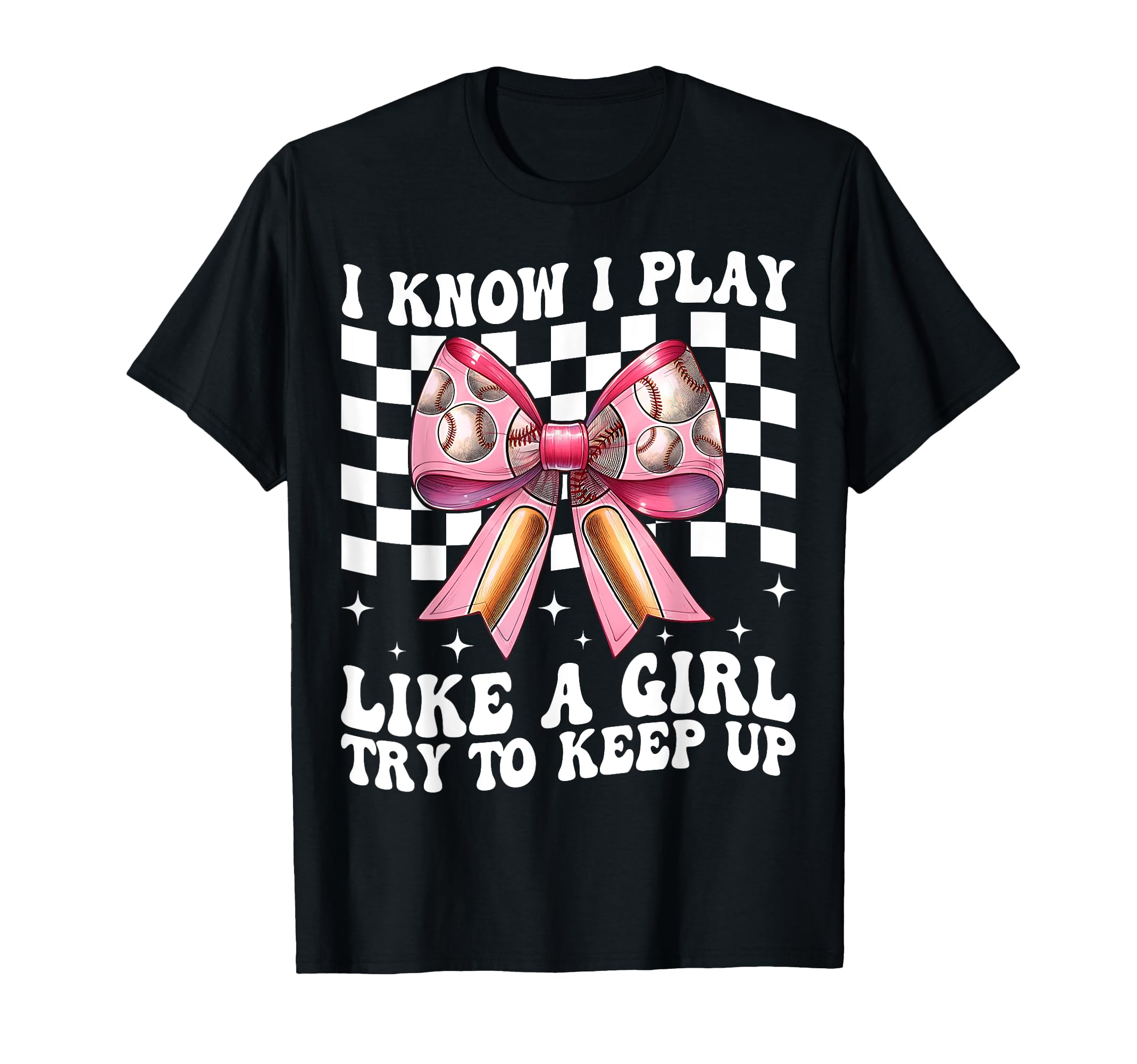 Baseball Mom Mama Coquette I Know I T-Shirt - Casual Everyday Wear Unisex - T-Shirt, Sweatshirt, Hoodie