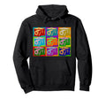 Camera Pop Art Photographer Graphics Hoodie - Fun Novelty Design Men Women - T-Shirt, Sweatshirt, Hoodie