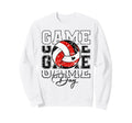 Volleyball Game Day Volleyball Sweatshirt - Casual Everyday Wear Unisex - T-Shirt, Sweatshirt, Hoodie