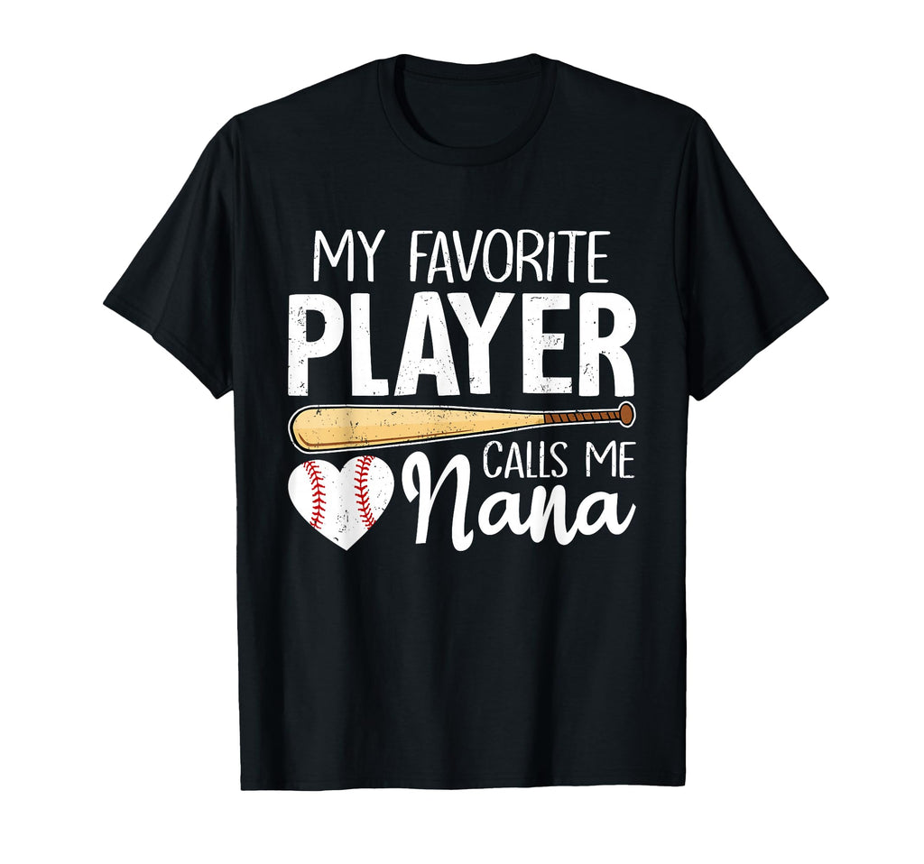 Baseball Grandma My Favorite T-Shirt - Fun Novelty Design for Adults - T-Shirt, Sweatshirt, Hoodie