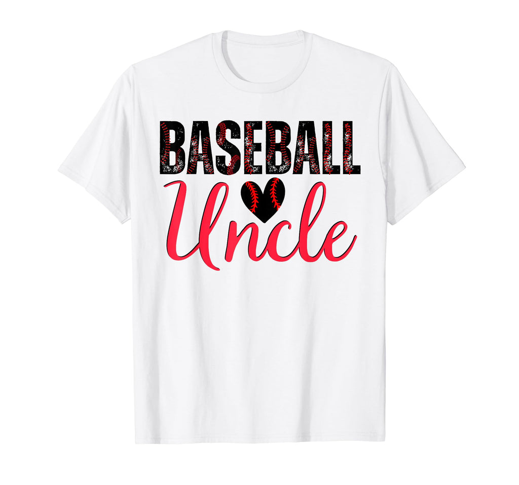 Baseball Uncle Family Matching Funny T-Shirt - Novelty Apparel Unisex - T-Shirt, Sweatshirt, Hoodie
