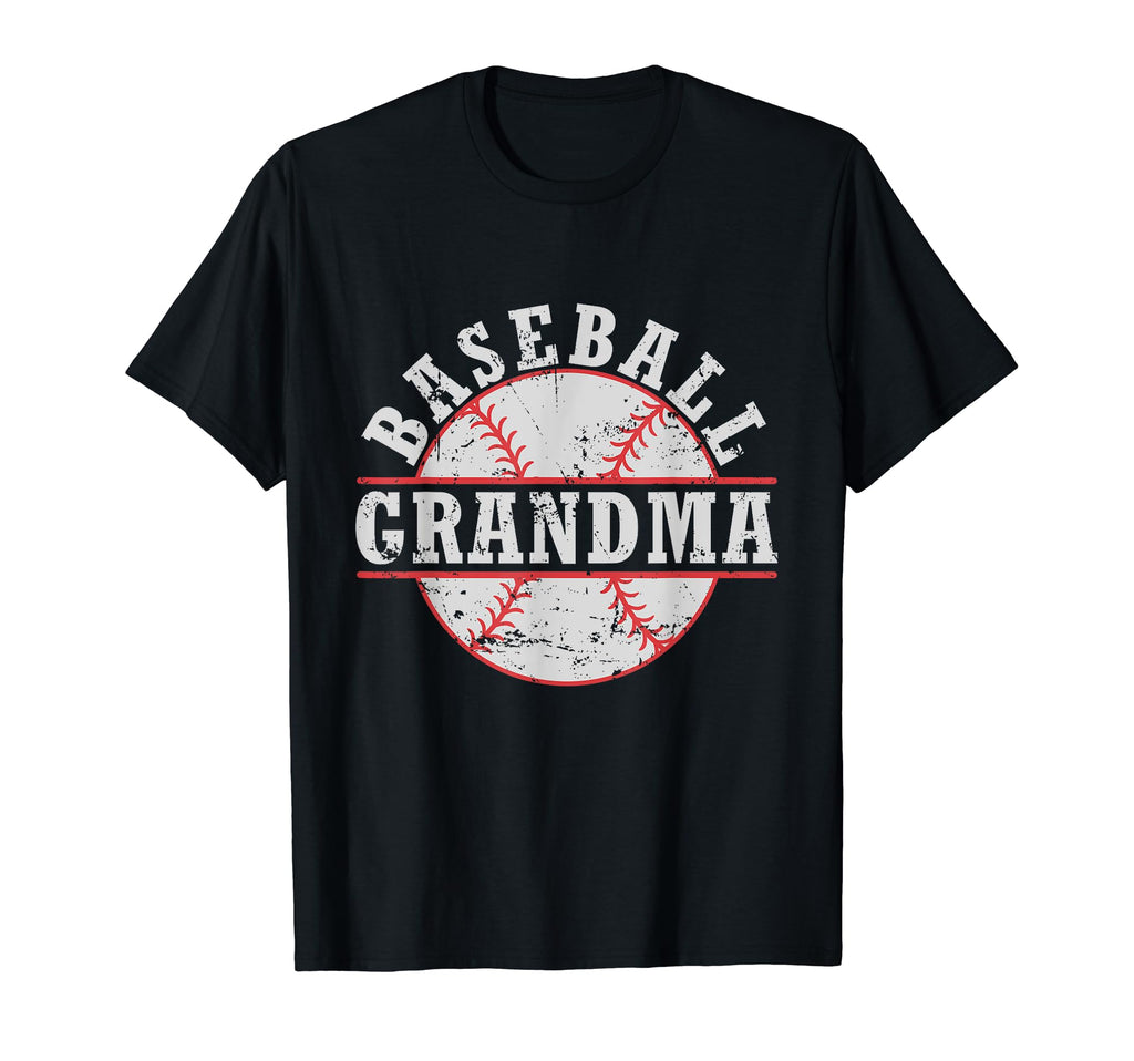Baseball Grandma T-Shirt - Custom Art Print Unisex - T-Shirt, Sweatshirt, Hoodie