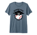 Baseball Senior Dad 2026 Final Inning T-Shirt - Minimalist Print Unisex - T-Shirt, Sweatshirt, Hoodie