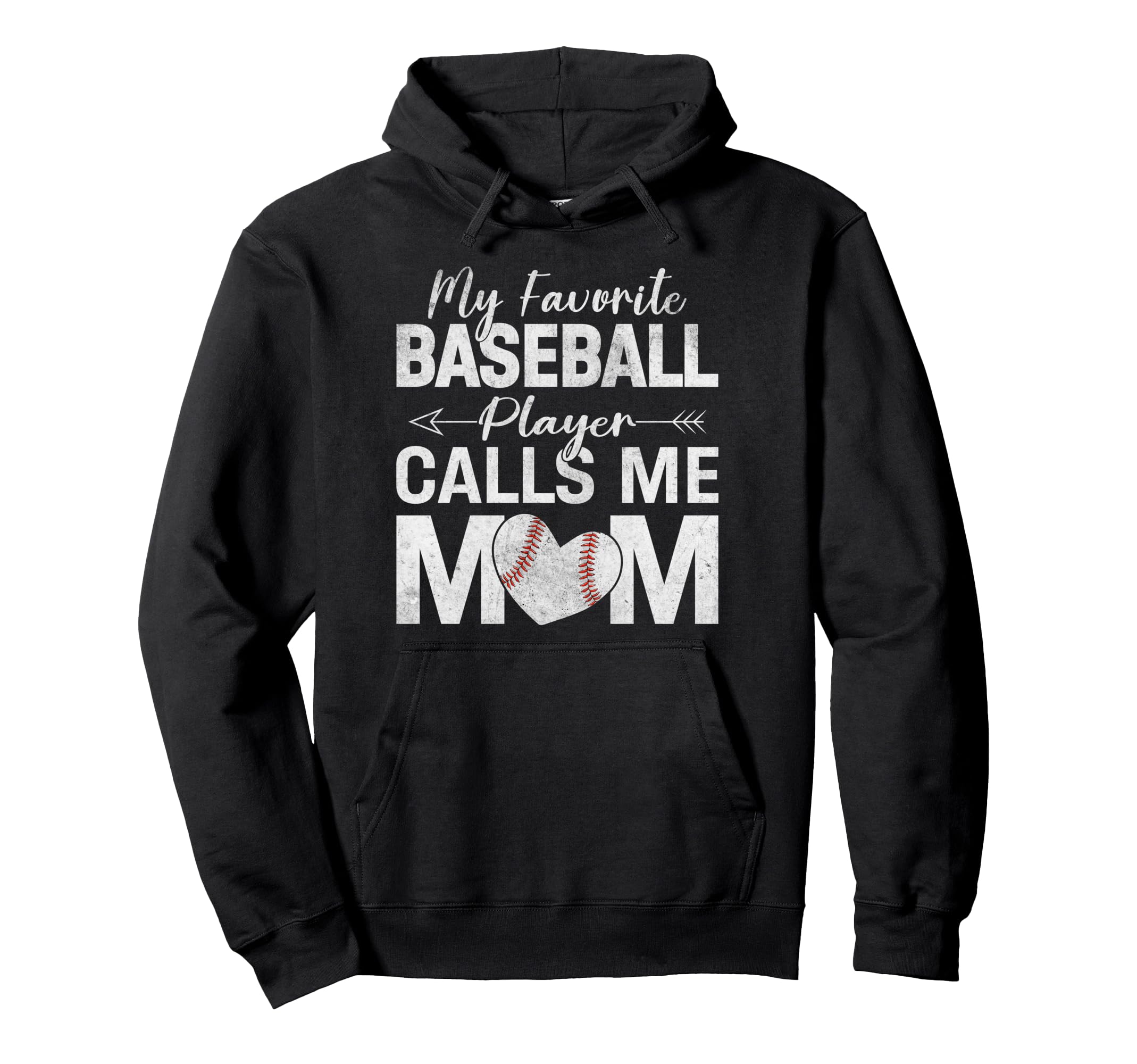 My Favorite Baseball Player Calls Me Hoodie - Minimalist Print Men Women - T-Shirt, Sweatshirt, Hoodie