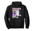 13Th Birthday Roller Skate Party Unicorn 90S Hoodie - Graphic Print Unisex - T-Shirt, Sweatshirt, Hoodie