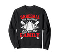 Funny Baseball Sport Baseball Mom Sweatshirt - Casual Everyday Wear Unisex - T-Shirt, Sweatshirt, Hoodie