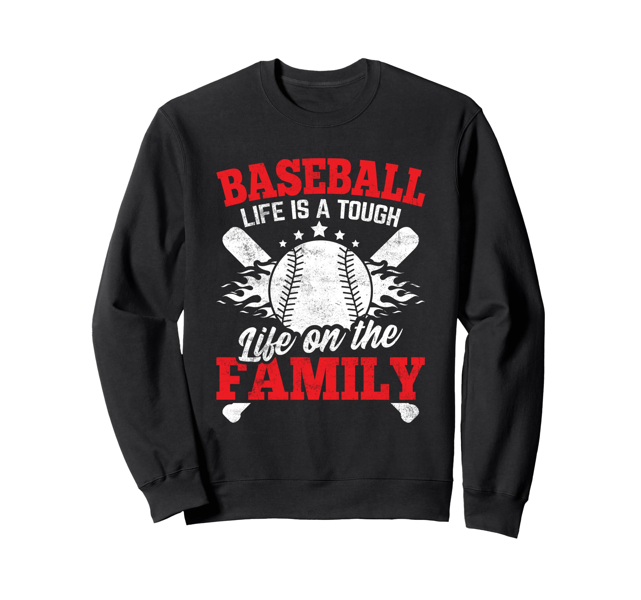 Funny Baseball Sport Baseball Mom Sweatshirt - Casual Everyday Wear Unisex - T-Shirt, Sweatshirt, Hoodie