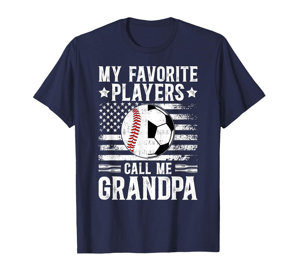 My Favorite Players Call Me Grandpa T-Shirt - Streetwear Style for Adults - T-Shirt, Sweatshirt, Hoodie