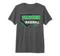 Green Panther Baseball Home Plate T-Shirt - Casual Everyday Wear Unisex - T-Shirt, Sweatshirt, Hoodie
