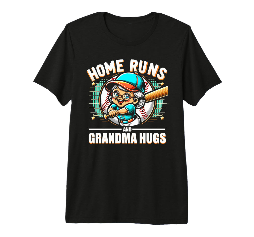 Baseball Grandma Grandmother Granny T-Shirt - Minimalist Print for Adults - T-Shirt, Sweatshirt, Hoodie