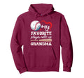 My Favorite Player Calls Me Grandma Hoodie - Minimalist Print Unisex - T-Shirt, Sweatshirt, Hoodie