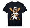 Baseball Player Grizzly Bear Pitcher T-Shirt - Trendy Graphic Unisex - T-Shirt, Sweatshirt, Hoodie