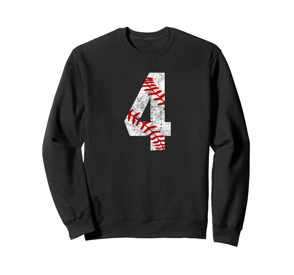 Baseball Mom 4 Jersey Baseball Sweatshirt - Streetwear Style Men Women - T-Shirt, Sweatshirt, Hoodie