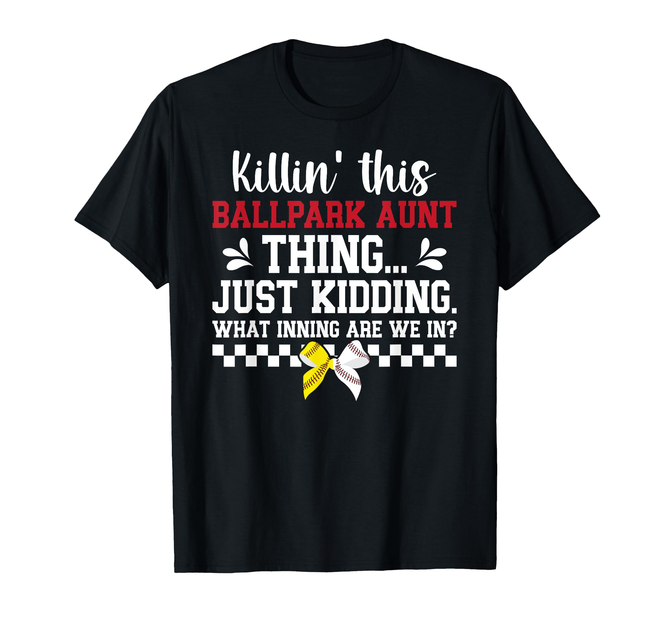 This Ballpark Aunt Thing Baseball T-Shirt - Aesthetic Graphic for Adults - T-Shirt, Sweatshirt, Hoodie