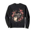 Photographer Coffee Camera Sweatshirt - Fun Novelty Design Men Women - T-Shirt, Sweatshirt, Hoodie