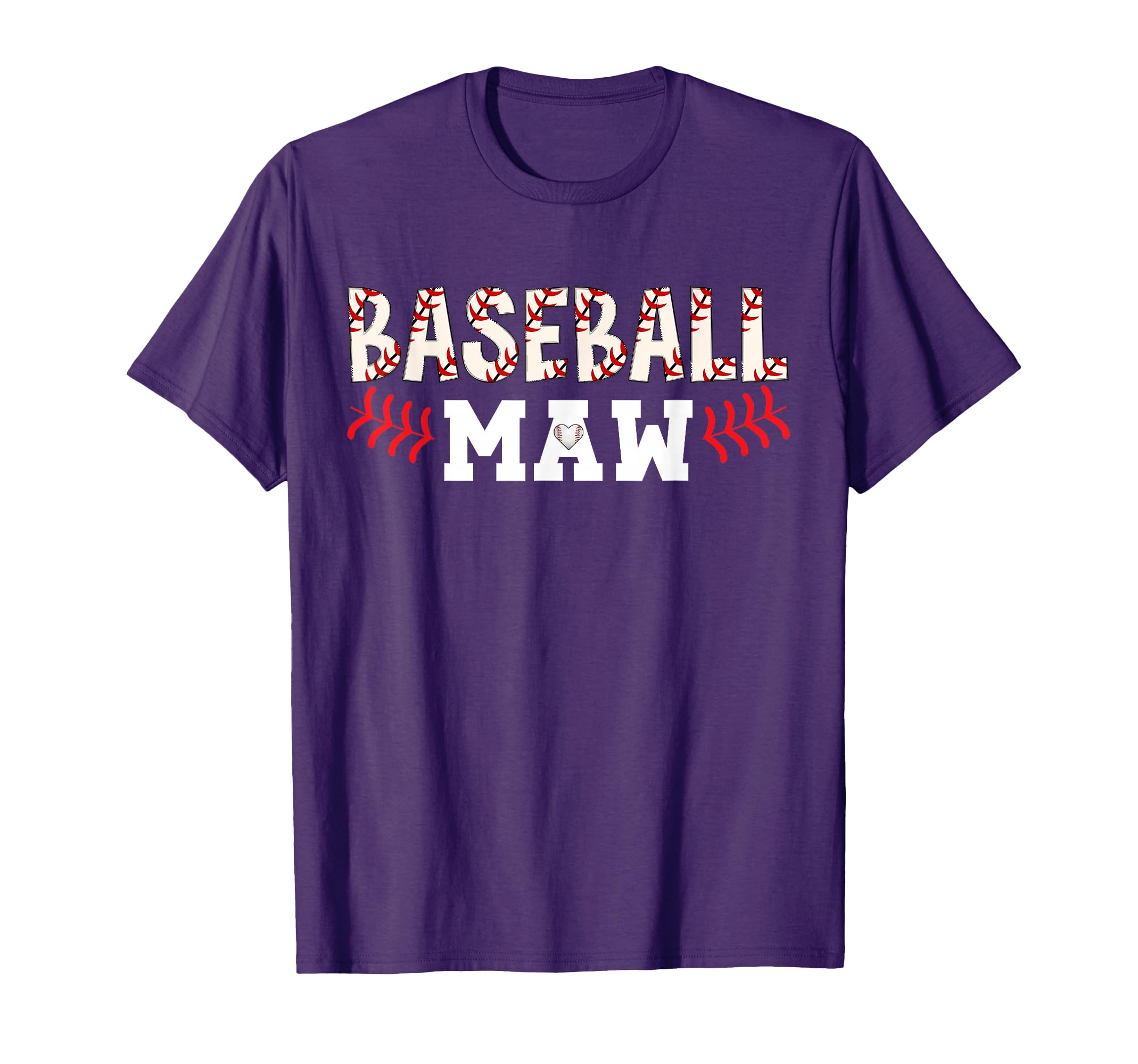 Baseball Maw Grandma Maw Baseball T-Shirt - Fun Novelty Design Men Women - T-Shirt, Sweatshirt, Hoodie