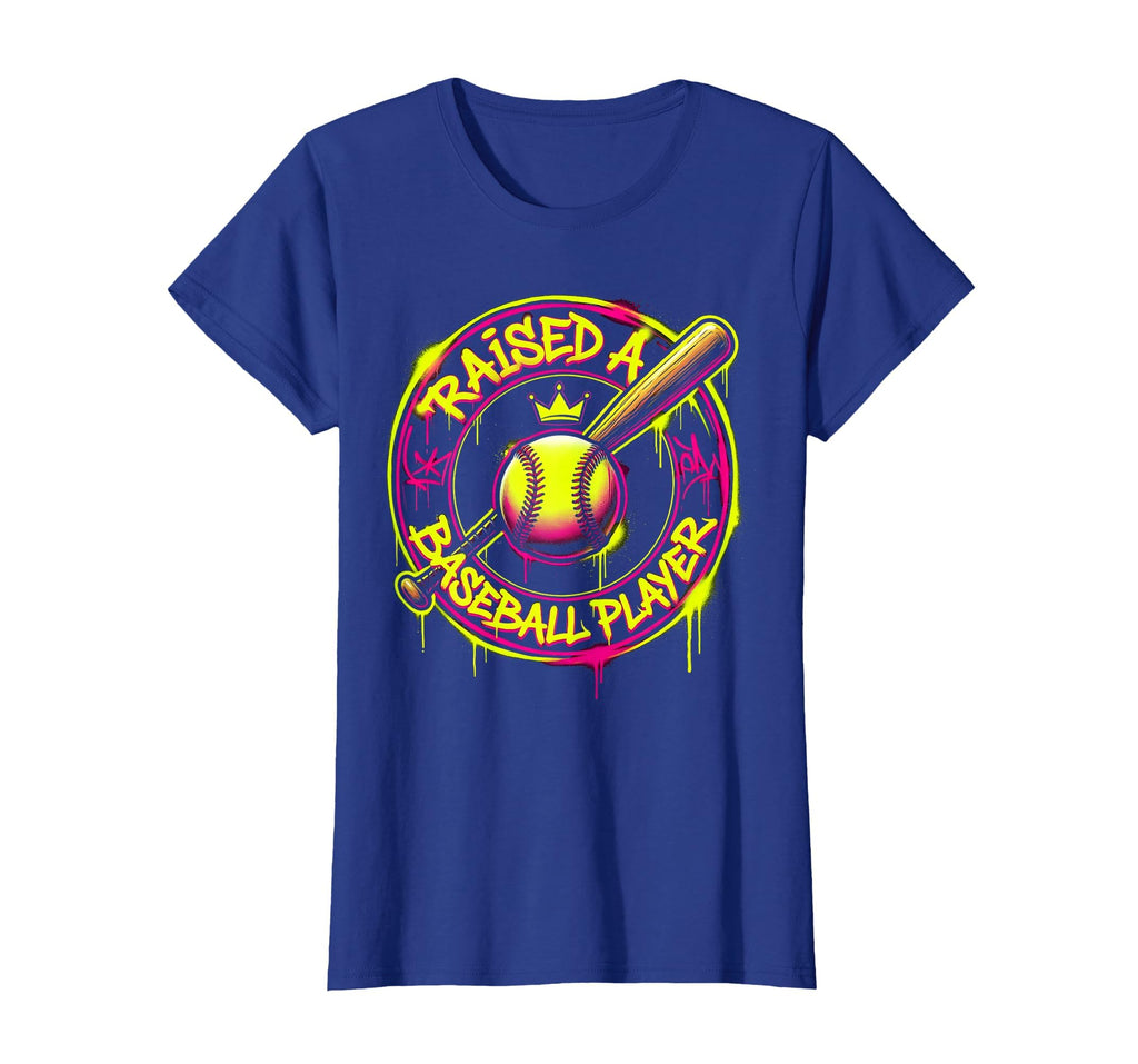 Raised Baseball Player Proud Baseball Mom T-Shirt - Minimalist Print Unisex - T-Shirt, Sweatshirt, Hoodie