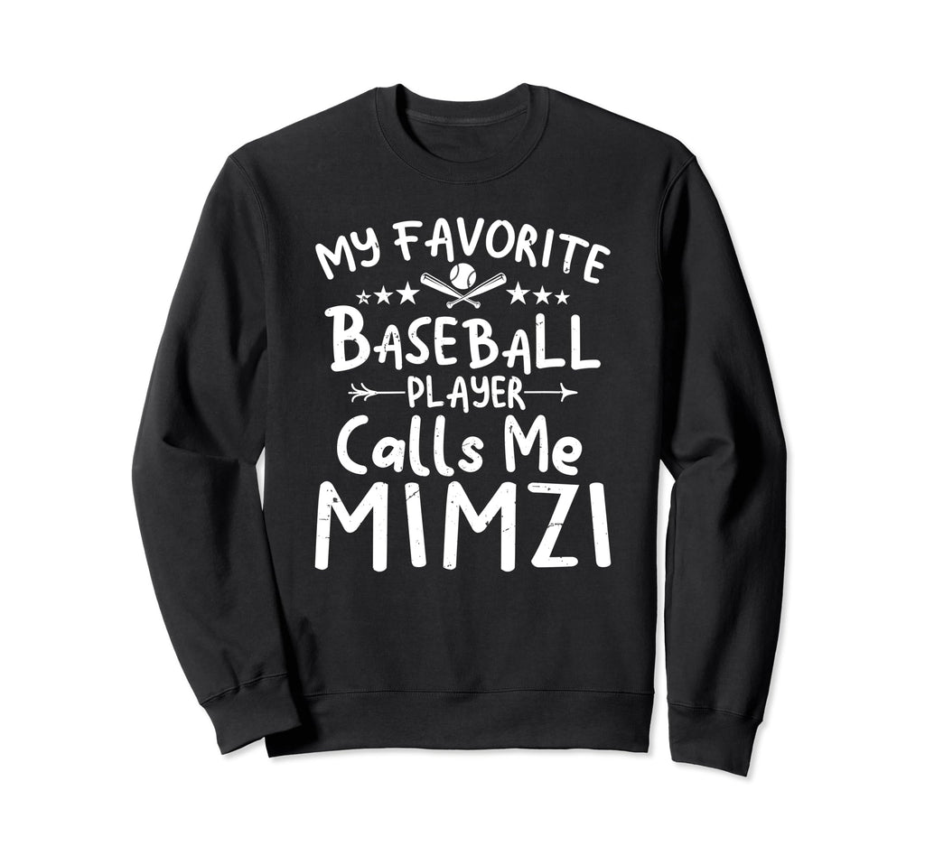 My Favorite Baseball Player Calls Me Sweatshirt - Minimalist Print Unisex - T-Shirt, Sweatshirt, Hoodie