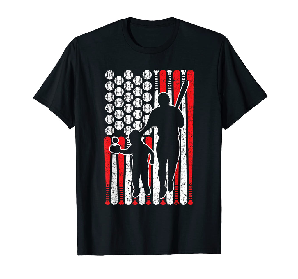 Baseball Father And Son Batter T-Shirt - Fun Novelty Design Men Women - T-Shirt, Sweatshirt, Hoodie