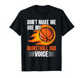 Fathers Day Basketball Dad Game Day T-Shirt - Trendy Graphic for Adults - T-Shirt, Sweatshirt, Hoodie