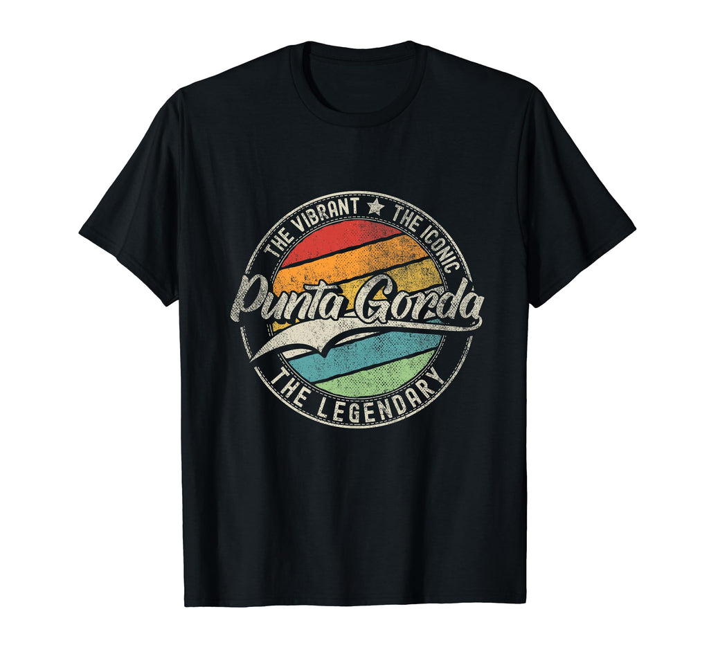 Punta Gorda Fl Florida Distressed T-Shirt - Graphic Print Men Women - T-Shirt, Sweatshirt, Hoodie