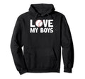 I Love My Baseball Moms Hoodie - Trendy Graphic Men Women - T-Shirt, Sweatshirt, Hoodie