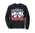 Baseball Mama Coquette Bow Game Day Sweatshirt - Graphic Print Men Women - T-Shirt, Sweatshirt, Hoodie