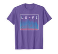 Lo Fi Hip Hop Soundwave Vaporwave T-Shirt - Aesthetic Graphic Unisex - T-Shirt, Sweatshirt, Hoodie