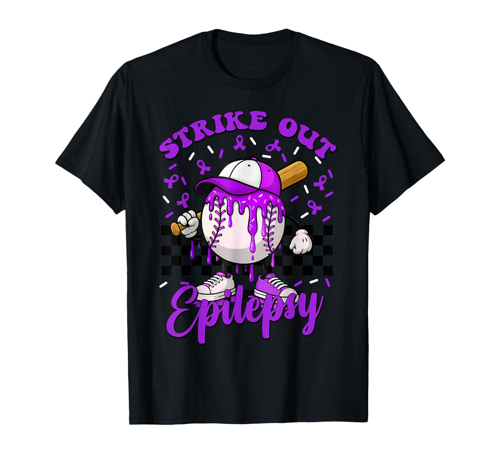 Baseball Drip Bruh Ice Cream Strike T-Shirt - Trendy Graphic for Adults - T-Shirt, Sweatshirt, Hoodie