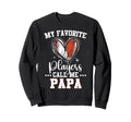 My Favorite Baseball Football Sweatshirt - Fun Novelty Design for Adults - T-Shirt, Sweatshirt, Hoodie