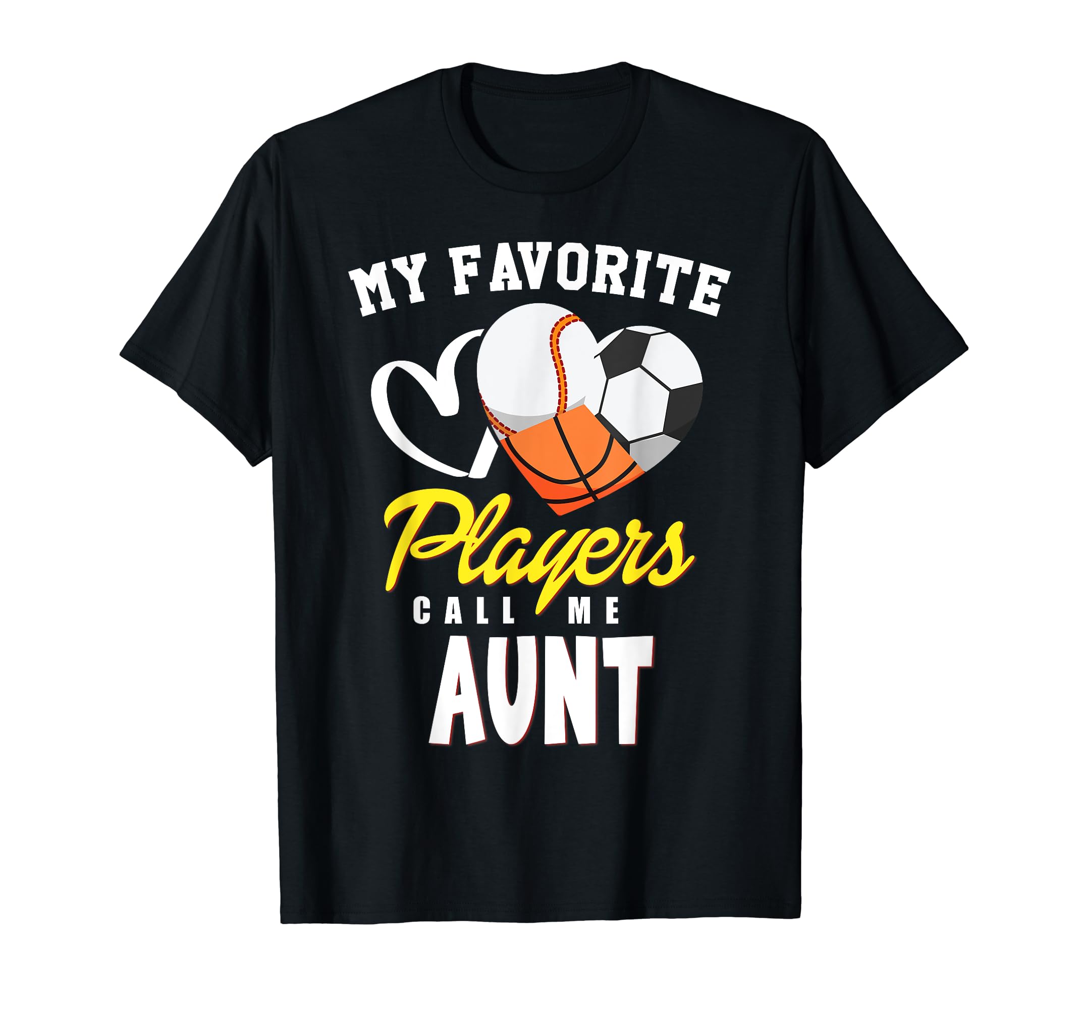 My Favorite Players Baseball Soccer T-Shirt - Custom Art Print for Adults - T-Shirt, Sweatshirt, Hoodie