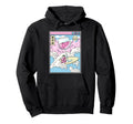 Surfing Wine Glass Japan Waves Anime Hoodie - Aesthetic Graphic Men Women - T-Shirt, Sweatshirt, Hoodie