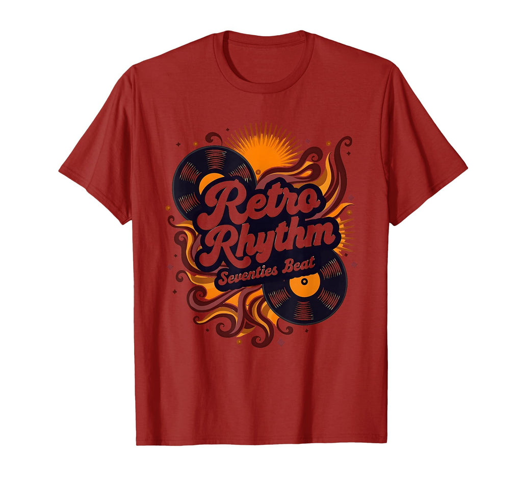 Rhythm Seventies Beat 1975 T-Shirt - Graphic Print for Adults - T-Shirt, Sweatshirt, Hoodie